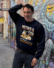 Load image into Gallery viewer, Mother And Son A Bond That Can't Be Broken Sweatshirt