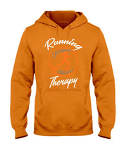 Load image into Gallery viewer, Running Cheaper Than Therapy Gift For Running Lovers Hoodie
