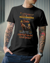 Load image into Gallery viewer, Daddysaurus Daughtersaurus A Bond That Can't Be Broken Guys Tee