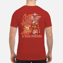 Load image into Gallery viewer, Once A Firefighter Always A Firefighter Special Custom Design Guys V-Neck