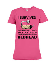 Load image into Gallery viewer, I Survived The Great Toilet Paper Shortage Of 2020 Ladies Tee