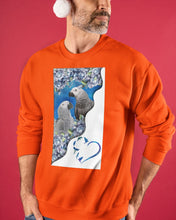 Load image into Gallery viewer, Magical Gray Couple African Parrot Gift For Bird Lovers Sweatshirt
