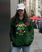 Load image into Gallery viewer, I'm Retired Skiing Is My Job Mountainous Terrain Hoodie