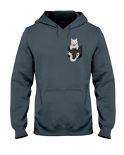 Load image into Gallery viewer, Cat In Your Front Pocket Great Gift For Cat Lovers Hoodie