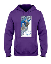 Load image into Gallery viewer, Magical Gray Couple African Parrot Gift For Bird Lovers Hoodie