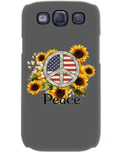 Load image into Gallery viewer, Peace Sign Sunflower Birthday Gift For Girls Phone case