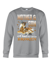 Load image into Gallery viewer, Mother And Son A Bond That Can't Be Broken Sweatshirt