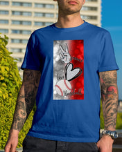 Load image into Gallery viewer, Baseball Peaceful Love Gift For Baseball Lovers Guys Tee