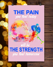 Load image into Gallery viewer, The Pain You Feel Today Will Be The Strength Gift For Women Vertical Poster