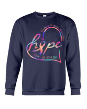 Load image into Gallery viewer, Hope For A Cure Multiple Sclerosis Awareness Sweatshirt