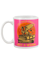 Load image into Gallery viewer, I'm A Book Dragon Not A Worm Gift For Dragon Lovers Mug