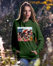 Load image into Gallery viewer, American Flag Sky Flower German Shepherd Gift For Dog Lovers Hoodie