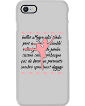 Load image into Gallery viewer, Ballet Words Pink Pattern Gift For Ballet Dancer Phone case