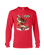 Load image into Gallery viewer, Yorkshire Terrier Loves Drinking Hot Latte Gift For Dog Lovers Unisex Long Sleeve