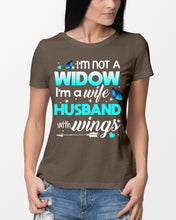 Load image into Gallery viewer, I'm A Wife Husband With Wings Trending Ladies Tee