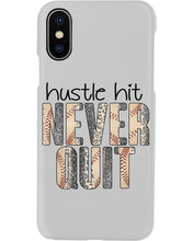 Load image into Gallery viewer, Baseball Hustle Hit Never Quit Gift For Lovers Phone case