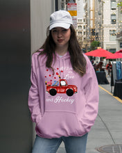 Load image into Gallery viewer, All I Need Are Love And Hockey Gift For Hockey Players Hoodie