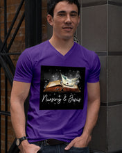Load image into Gallery viewer, Nursing And Jesus Gift For Family Guys V-Neck