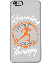 Load image into Gallery viewer, Running Cheaper Than Therapy Gift For Running Lovers Phone case