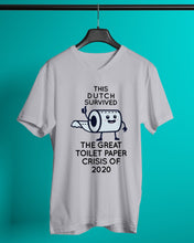 Load image into Gallery viewer, Dutch Survived The Great Toilet Paper Crisis Of 2020 For Personalized Nation Gift Guys V-Neck