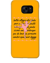 Load image into Gallery viewer, Ballet Words Pink Pattern Gift For Ballet Dancer Phone case
