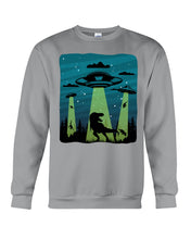 Load image into Gallery viewer, UFA Dinosaur T Rex Sky Full Of Stars Sweatshirt