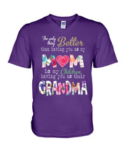 Load image into Gallery viewer, The Only Thing Better Than Having You As Mom Special Custom Design Guys V-Neck