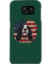 Load image into Gallery viewer, English Cocker Spaniel US Sunflower Gift For Dog Lovers Phone case
