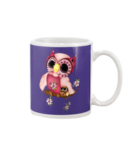 Load image into Gallery viewer, Lovely Tote Bag Owl Perchs On Branch Gift For Owl Lovers Mug