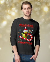 Load image into Gallery viewer, Tennis Players Magical Christmas Snowman Gift For Women Unisex Long Sleeve