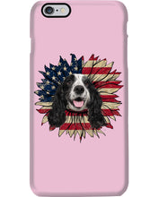 Load image into Gallery viewer, English Cocker Spaniel US Sunflower Gift For Dog Lovers Phone case