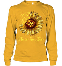 Load image into Gallery viewer, Hair Hustler Sunflower Trending Gift For Friends Unisex Long Sleeve