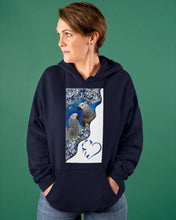Load image into Gallery viewer, Magical Gray Couple African Parrot Gift For Bird Lovers Hoodie