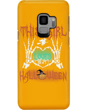 Load image into Gallery viewer, This Girl Loves Halloween Gift For Girls Phone case