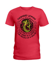 Load image into Gallery viewer, December Woman The Soul Of A Mermaid Birthday Meaningful Gift For Women Ladies Tee