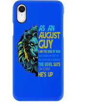 Load image into Gallery viewer, As An August I Am The Kind Of Man Lion Birthday Gift Phone case