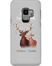Load image into Gallery viewer, Custom Name Deers Gift For Boyfriend Till Our Last Breath Phone case