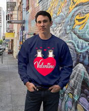 Load image into Gallery viewer, Couple Otter Valentine's Day Gift For Otter Lovers Sweatshirt