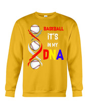 Load image into Gallery viewer, Baseball Be My DNA Gift For Sport Lovers Sweatshirt