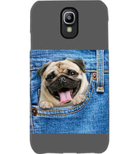 Load image into Gallery viewer, baby Pug In Denim Pocket Gift For Dog Lovers Phone case
