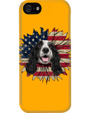Load image into Gallery viewer, English Cocker Spaniel US Sunflower Gift For Dog Lovers Phone case