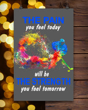 Load image into Gallery viewer, The Pain You Feel Today Will Be The Strength Gift For Women Vertical Poster