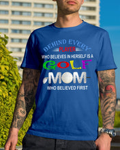 Load image into Gallery viewer, Golf Who Believes In Herself Gift For Sport Lovers Guys Tee