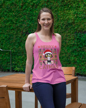 Load image into Gallery viewer, Merry Catmas Cute Funny Gifts Ladies Flowy Tank