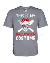 Load image into Gallery viewer, This Is My Halloween Costume Gift For Men Guys V-Neck