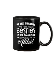 Load image into Gallery viewer, Me And Grandma Are More Than Besties Custom Gift For Family Mug