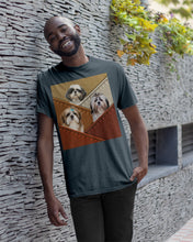 Load image into Gallery viewer, Three Cute Shih Tzu In Bag Gift For Dog Lovers Guys Tee