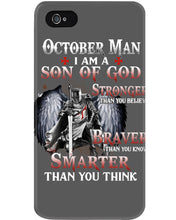 Load image into Gallery viewer, October Man Son Of God Birthday Meaningful Gift For Men Phone case