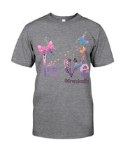 Load image into Gallery viewer, Love Butterflies Grandma Life Gift For Grandma Guys Tee