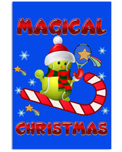 Load image into Gallery viewer, Tennis Players Magical Christmas Snowman Gift For Women Vertical Poster
